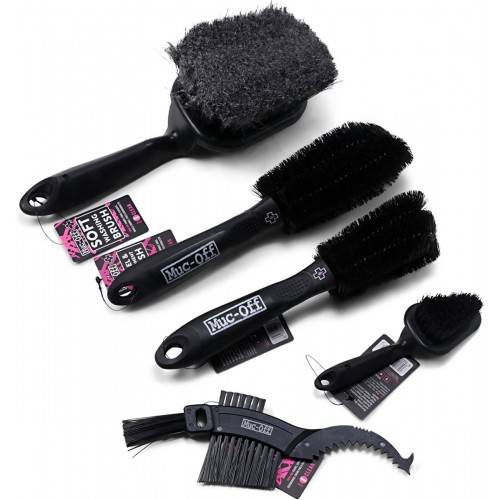 MUC-OFF Kit de Cepillos de Limpieza MUC OFF X5 Útiles Limpieza