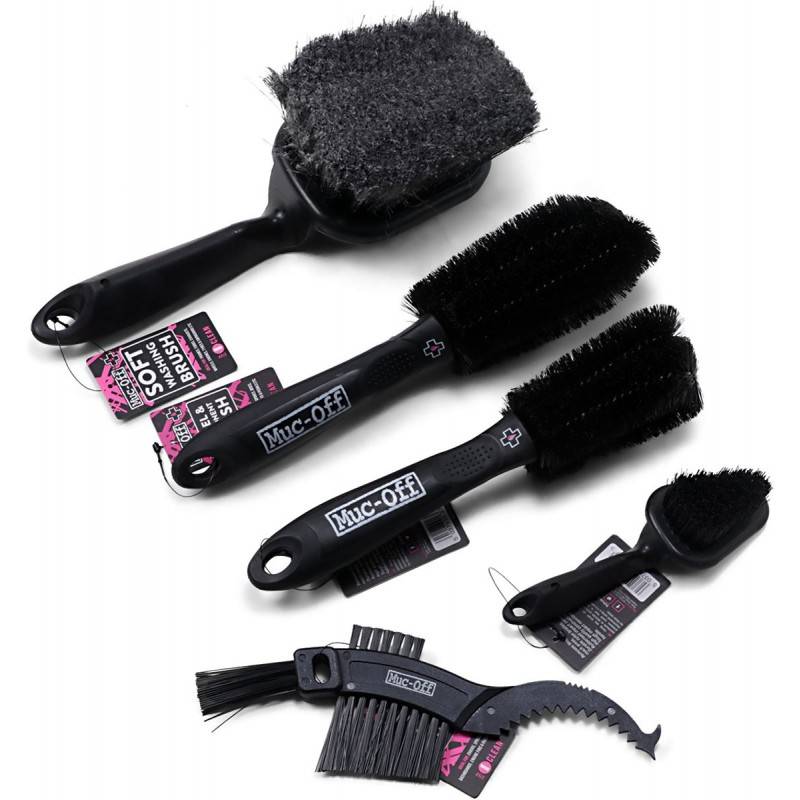 MUC-OFF Kit de Cepillos de Limpieza MUC OFF X5 Útiles Limpieza