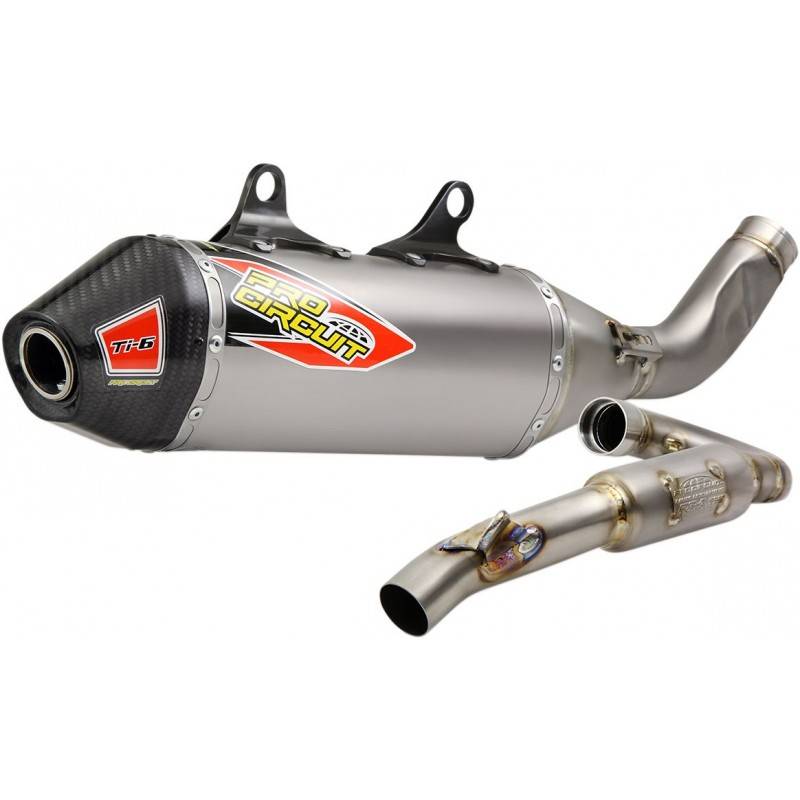 PRO CIRCUIT Escape Completo PRO CIRCUIT Ti-6 Titanium KTM SX-F 250 (19-21) Husqvarna FC 250 (19-21) Escapes Completos