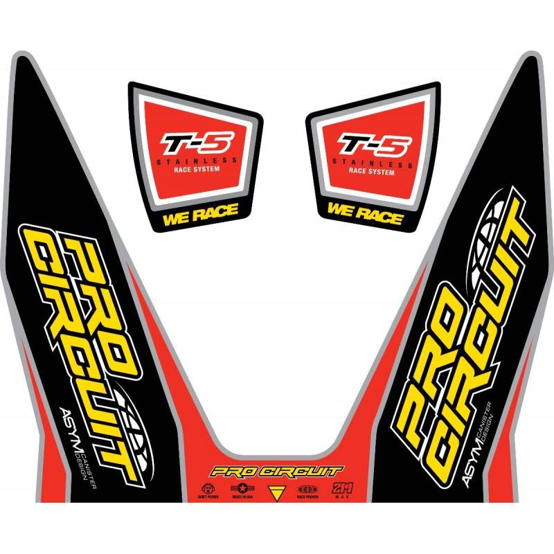 PRO CIRCUIT Kit Adhesivos Escape PRO CIRCUIT T-5 Acc. Escape