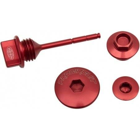PRO CIRCUIT Kit Tapones Motor PRO CIRCUIT CRF450 (09) Tapas Aluminio