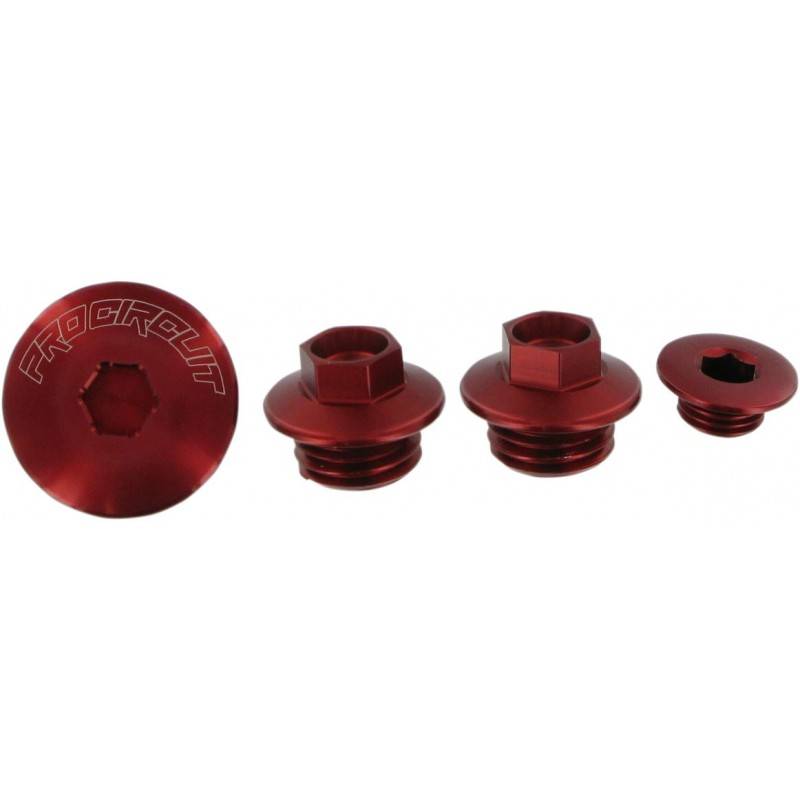 PRO CIRCUIT Kit Tapones Motor PRO CIRCUIT CRF450R Tapas Aluminio PRO CIRCUIT Kit Tapones Motor PRO CIRCUIT CRF450R Tapas Aluminio