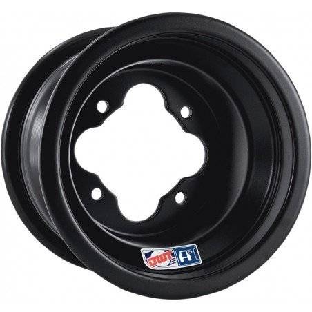 DWT Llanta Delantera DWT A5 10X5 4/144 3+2 Aluminio Negra ROLLED-LIP Llantas Quad