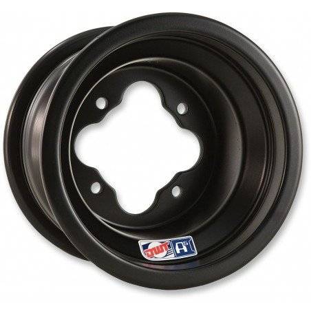 DWT Llanta Delantera DWT A5 10X5 4/156 4+1 Aluminio Negra ROLLED-LIP Llantas Quad