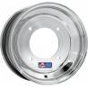 DWT Llanta Delantera DWT Etiqueta AZUL 10X5 4/144 3+2 Aluminio Plata STANDARD-LIP Llantas Quad