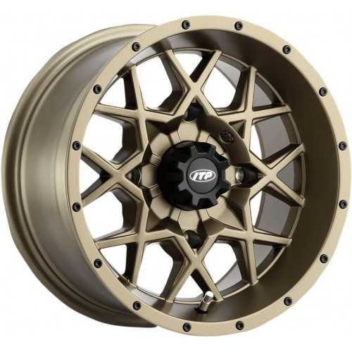 ITP Llanta ITP HURRICANE 14x7 4/110 5+2 Aluminio Bronce Llantas ATV UTV