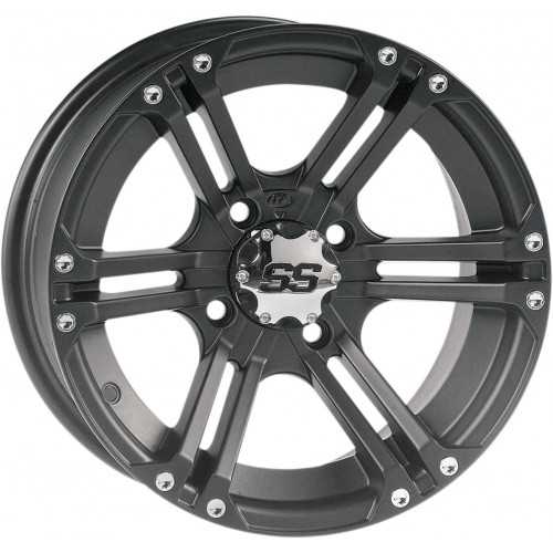 ITP Llanta ITP SS212 12x7 4/110 5+2 MATTE BLACK Aluminio Llantas ATV UTV