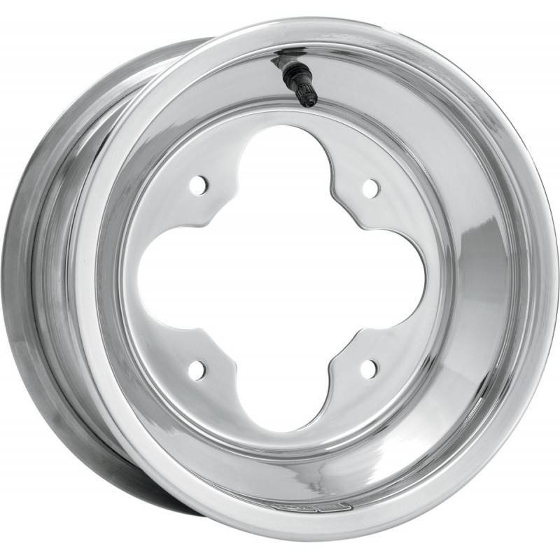 DWT Llanta Trasera DWT A5 8X8 4/110 3+5 Aluminio Plata ROLLED-LIP Llantas Quad
