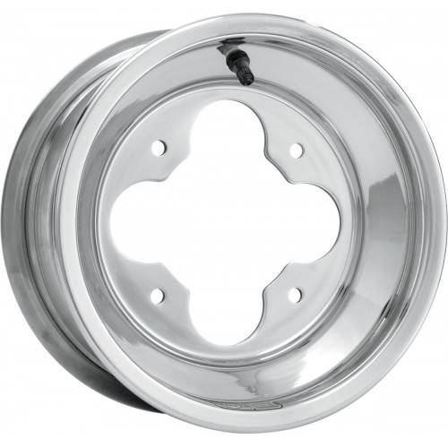 DWT Llanta Trasera DWT A5 9X8 4/115 3+5 A Aluminio Plata ROLLED-LIP Llantas Quad