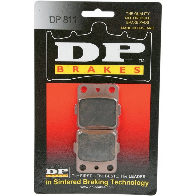 DP BRAKES Pastillas de Freno DP Sinterizadas Honda / Kawasaki / Suzuki / Yamaha DP811 Pastillas Freno