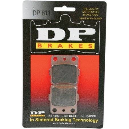 DP BRAKES Pastillas de Freno DP Sinterizadas Honda / Kawasaki / Suzuki / Yamaha DP811 Pastillas Freno