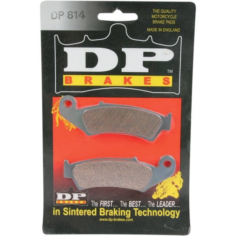 DP BRAKES Pastillas de Freno DP Sinterizadas Honda CR/XR (87-95) DP814 Pastillas Freno