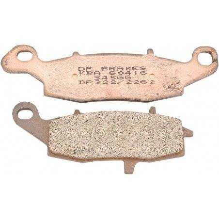 DP BRAKES Pastillas de Freno DP Sinterizadas Kawasaki KLR 650 (95-03) DP322 Pastillas Freno