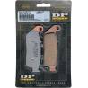 DP BRAKES Pastillas de Freno DP Sinterizadas Yamaha WR 125R/X WR 250X DP117 Pastillas Freno