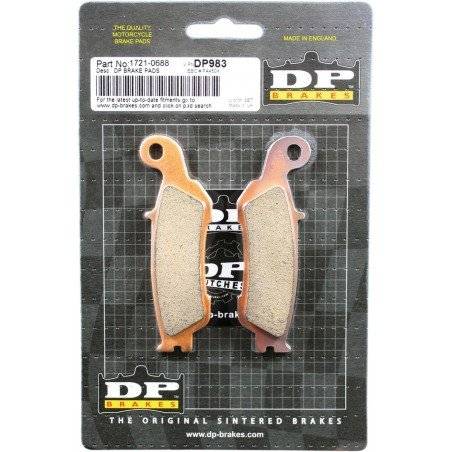 DP BRAKES Pastillas de Freno DP Sinterizadas Yamaha YZ/YZF/FX (07-21) WRF (17-20) DP983 Pastillas Freno
