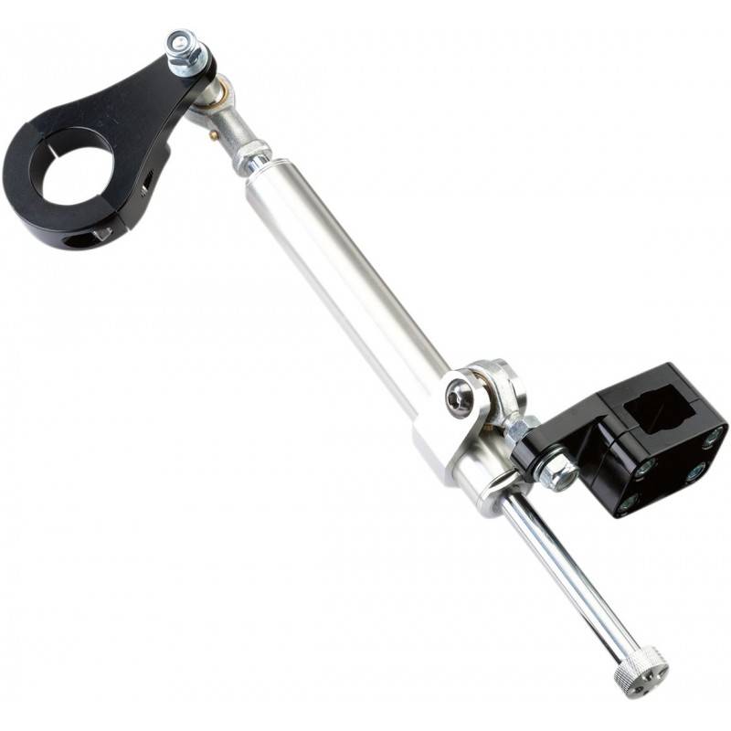MOOSE RACING HARD PARTS Amortiguador de Dirección 7 Posiciones Kawasaki KFX 450R MOOSE RACING Negro Amort. Dirección