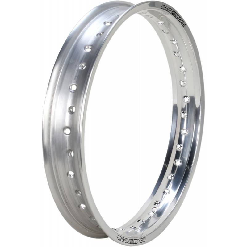 MOOSE RACING HARD PARTS Aro Llanta Trasera 18 x 2.50 36H Aluminio Plata (KTM/Husqvarna/Japonesas) MOOSE RACING Llantas
