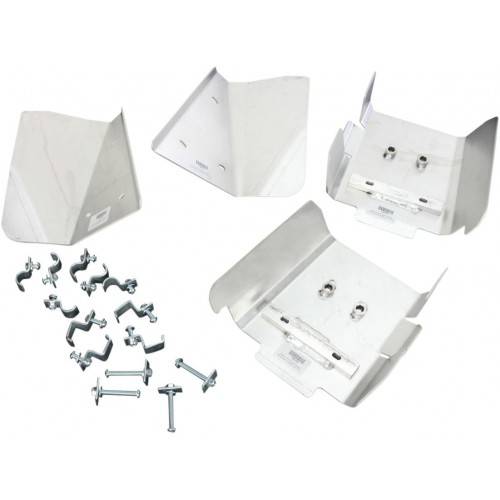 MOOSE RACING HARD PARTS Kit Protectores Trapecios Aluminio Polaris Sportsman 500/570/800 (10-17) Protectores Trapecio
