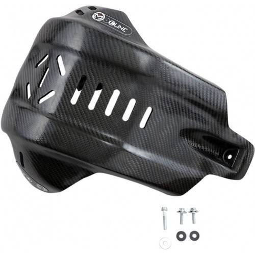 MOOSE RACING HARD PARTS Cubre Cárter Carbono Honda CRF 250R (18) MOOSE RACING Protectores Cárter