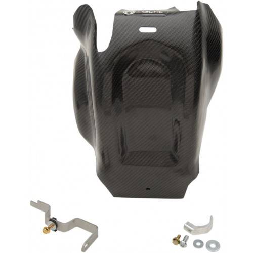 MOOSE RACING HARD PARTS Cubre Cárter Carbono KTM/Husqvarna 250/300 (17-18) MOOSE RACING Protectores Cárter