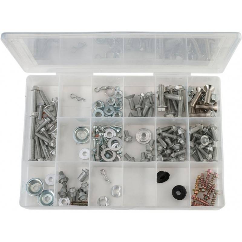 MOOSE RACING HARD PARTS Kit Tornillería M1 Euro MOOSE RACING (178pcs) Tornillería