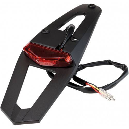 MOOSE RACING HARD PARTS Portamatrículas con Piloto Trasero RSP LED 3.0 MOOSE RACING Universal Homologado Portamatrículas