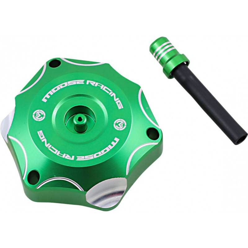 MOOSE RACING HARD PARTS Tapón Depósito Aluminio Kawasaki KFX/KLX MOOSE RACING Tapones Gasolina
