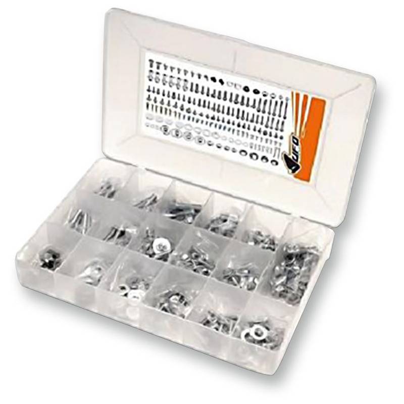 UFO Kit Tornillería Completa UFO para KTM y HUSQVARNA Universal Tornillería