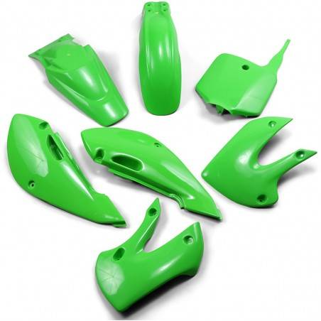 UFO Plástica Completa UFO Kawasaki KLX 110 (01-09) Kits Plástica
