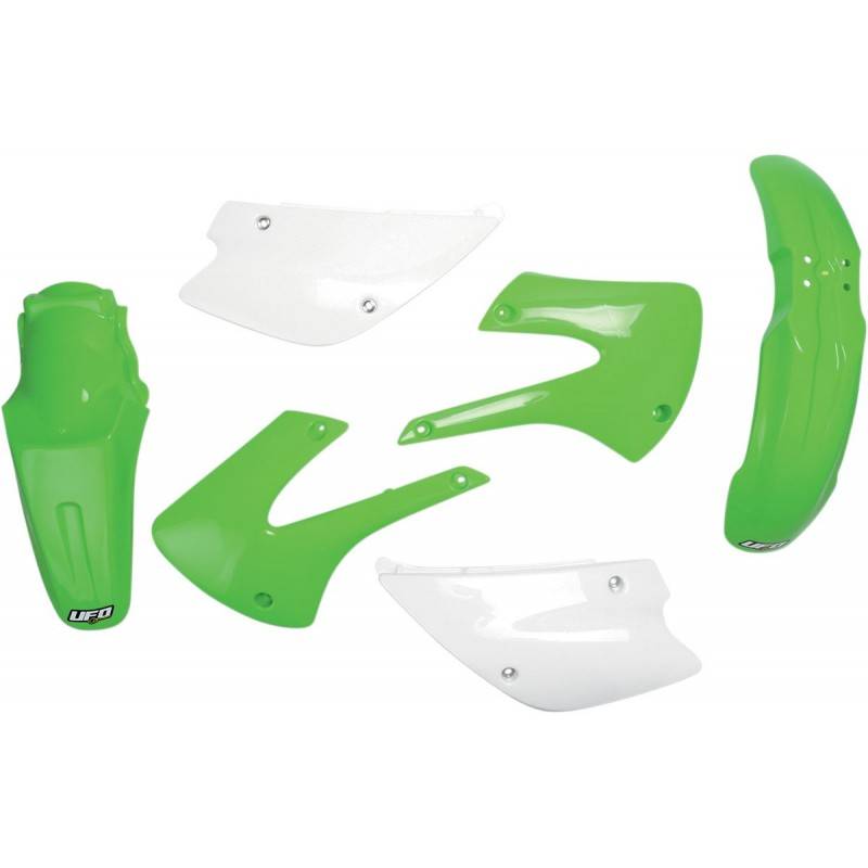 UFO Plástica Completa UFO RESTYLE Kawasaki KX 85 (01-12) Kits Plástica