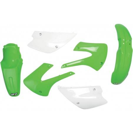 UFO Plástica Completa UFO RESTYLE Kawasaki KX 85 (01-12) Kits Plástica