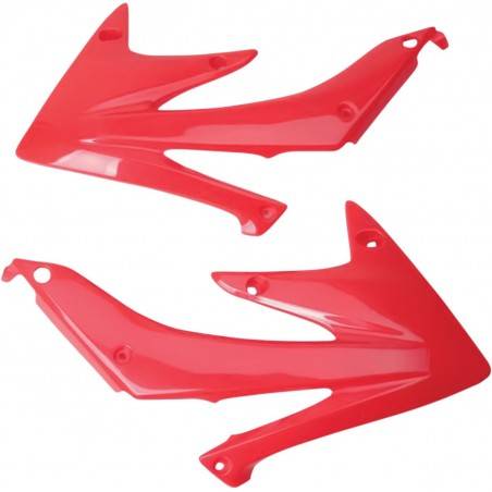 UFO Plásticos Laterales Radiador UFO Honda CRF 450R (05-08) Placas Frontales