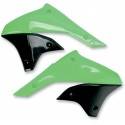 UFO Plásticos Laterales Radiador UFO Kawasaki KLX 450R Placas Frontales