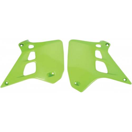UFO Plásticos Laterales Radiador UFO Kawasaki KX 125 (90-91) Placas Frontales