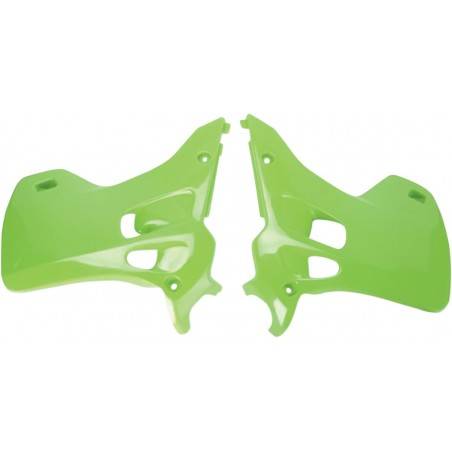 UFO Plásticos Laterales Radiador UFO Kawasaki KX 125/250 (92-93) Placas Frontales