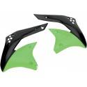 UFO Plásticos Laterales Radiador UFO Kawasaki KX 250F (06) Placas Frontales