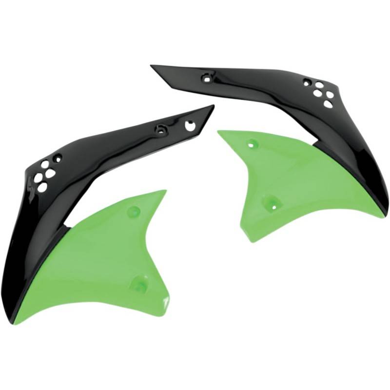 UFO Plásticos Laterales Radiador UFO Kawasaki KX 250F (06) Placas Frontales