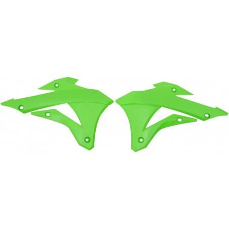 UFO Plásticos Laterales Radiador UFO Kawasaki KX 85 (14-21) Placas Frontales