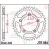 JT SPROCKETS Corona Acero JT KTM SX 65 / Husqvarna TC 65 894.48 48 Dientes Coronas