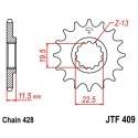 JT SPROCKETS Piñón JT Suzuki DRZ 125 / Kawasaki KLX 125 409.15 15 Dientes Piñones