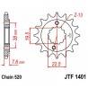 JT SPROCKETS Piñón JT Suzuki LTZ 400 / LTR 450 1401.16 16 Dientes Piñones