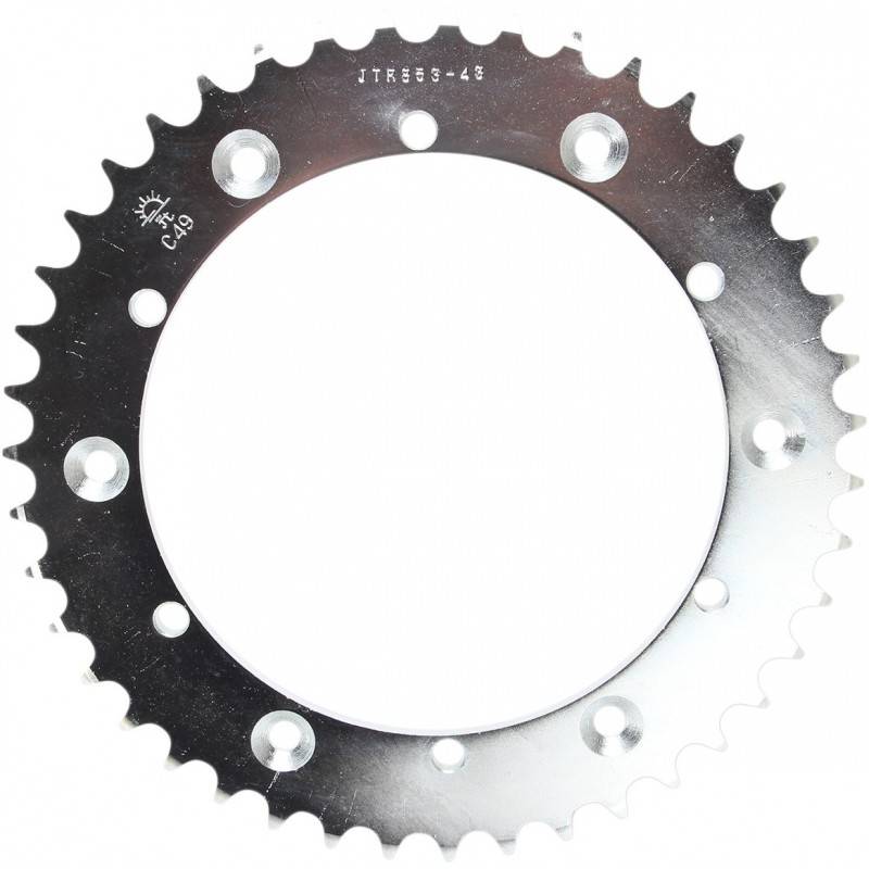 JT SPROCKETS Corona Acero JT Yamaha Banshee/Blaster/Raptor 660/Warrior 853.43 43 Dientes Coronas