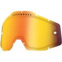 100% Recambio Pantalla Gafas 100% STRATA/ACCURI/RACECRAFT Espejo DUAL Ventilada Lentes