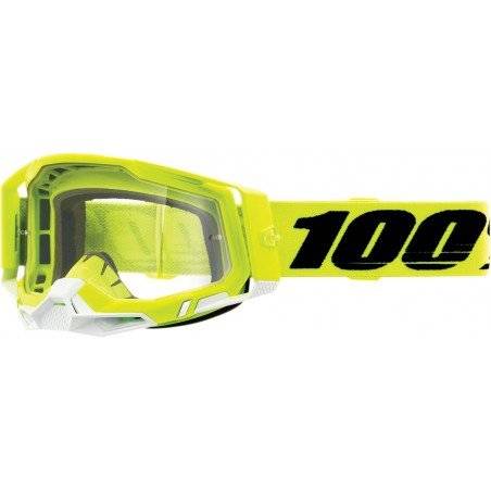100% Gafas 100% RACECRAFT 2 FLUOR Transparente  Gafas