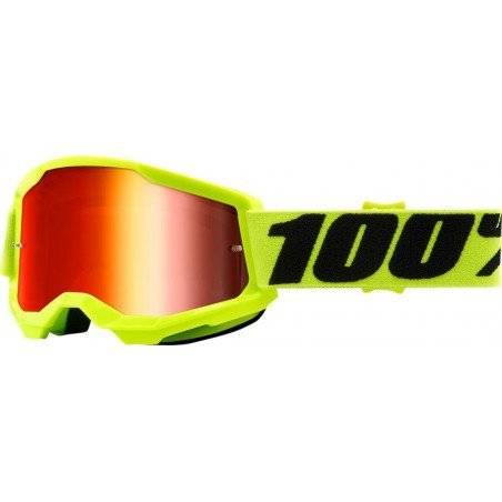 100% Gafas Infantiles 100% STRATA 2 FLUOR Espejo Gafas
