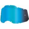 100% Recambio Pantalla Gafas 100% STRATA 2/ACCURI 2/RACECRAFT 2 EspejoDUAL Ventilada Lentes