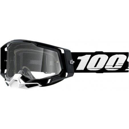 100% Gafas 100% RACECRAFT 2 BLACK Transparente  Gafas