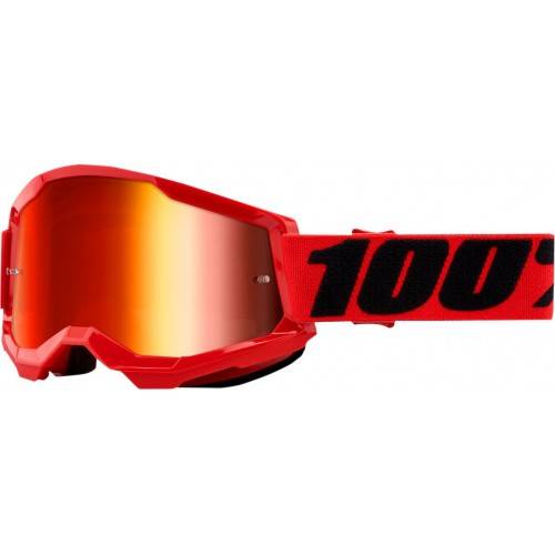 100% Gafas 100% STRATA 2 RED Espejo Gafas