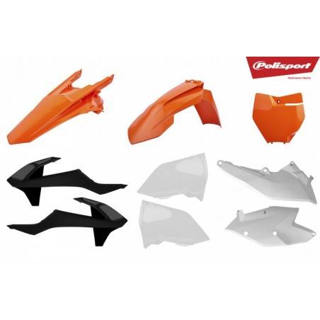 POLISPORT Plástica Completa POLISPORT KTM EXC/F (18) Kits Plástica