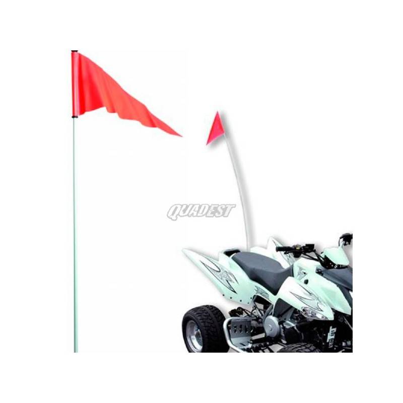 QUADEST Antena Flexible con Banderín 1,80m Aventura